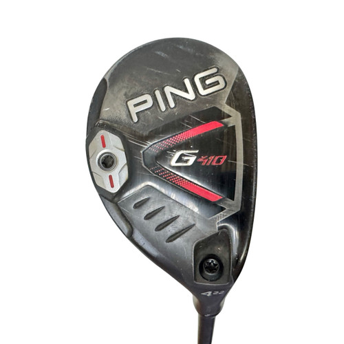 Vist Large View of Product Image Which is Used Ping G410 Men's RH 4 Hybrid Regular Flex Graphite Shaft