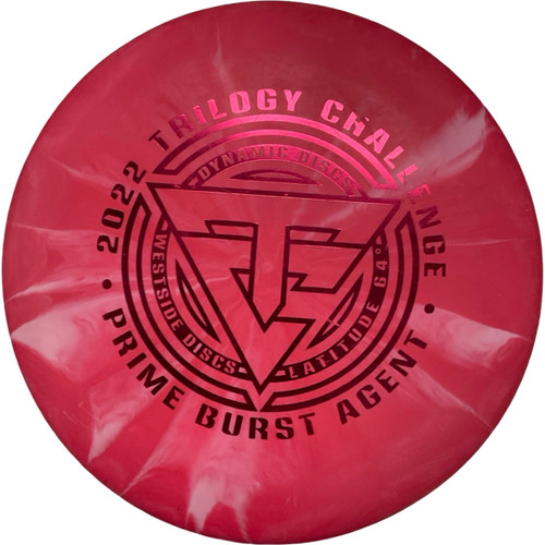 Vist Large View of Product Image Which is Used Westside BURST AGENT Disc Golf Putter Red 173g