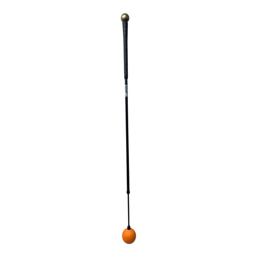 Vist Large View of Product Image Which is Used SWING TRAINER Swing Aid Black And Orange