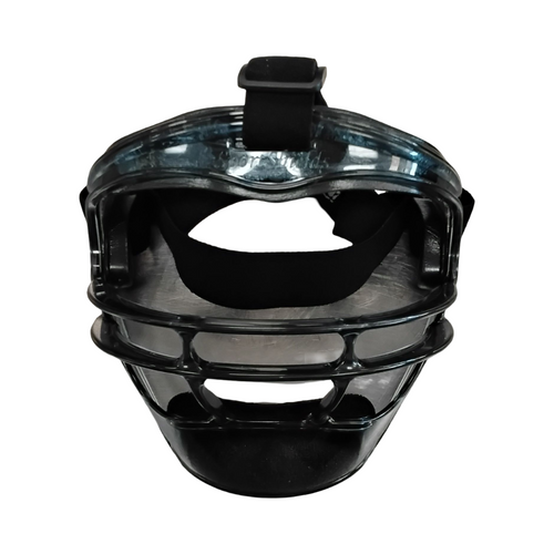 Vist Large View of Product Image Which is Used SPORT SHIELDS DEFENDER BB/SB Fielders Mask Black Fits all