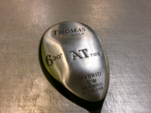 Vist Large View of Product Image Which is Used Thomas Golf AT 705 Mens Hybrid Club RH 6 Hybrid