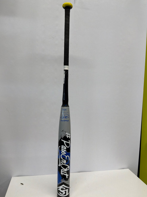 Vist Large View of Product Image Which is Used Louisville Slugger PASS EM OUT BB/SB Slowpitch Bat 34"