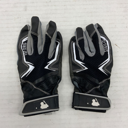 Vist Large View of Product Image Which is Used Franklin BB/SB Batting Gloves Black XS