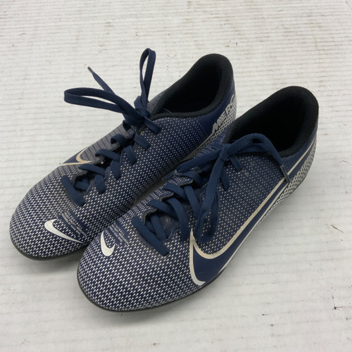 Vist Large View of Product Image Which is Used Nike Soccer Cleats Navy Blue Junior 04