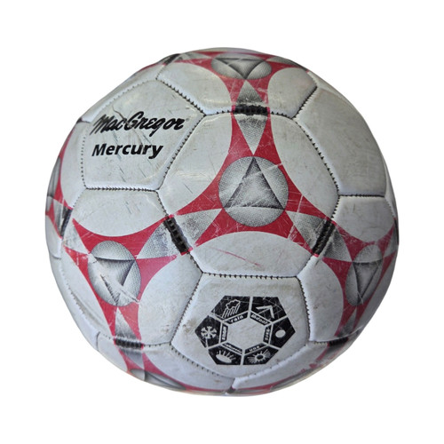 Vist Large View of Product Image Which is Used MacGregor MERCURY SOCCER BALL SZ5 All Size Soccer Ball White 5