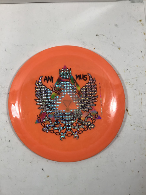 Vist Large View of Product Image Which is Used Thought Space Athletics ANIMUS Disc Golf Driver Orange 171g
