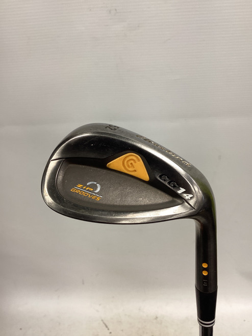 Vist Large View of Product Image Which is Used Cleveland CG14 ZIP GROOVES Golf Wedge Mens RH 52 Degree