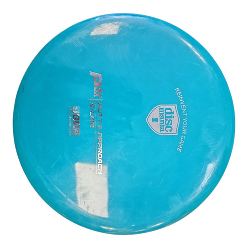 Vist Large View of Product Image Which is Used Discmania P3X Disc Golf Putter Royal Blue