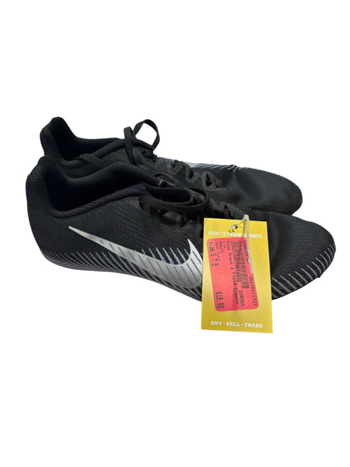 Vist Large View of Product Image Which is Used Nike Track & Field Cleats Adult Black Senior 7.5