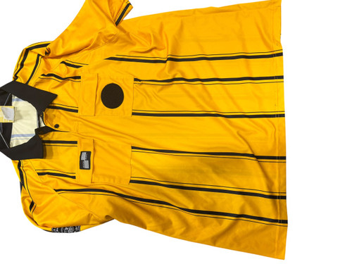 Vist Large View of Product Image Which is Used SOCCER REF Soccer Top Adt Black And Gold 2X