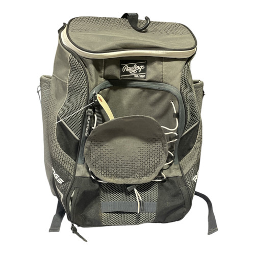 Vist Large View of Product Image Which is Used Rawlings BACKPACK BB/SB Player Backpack Grey