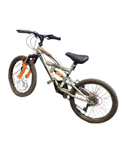 Vist Large View of Product Image Which is Used Huffy VALCON Mountain Bike Boys Black 18"