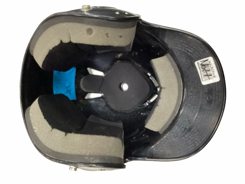 Vist Large View of Product Image Which is Used Rawlings VAPOR Batting Helmet No Mask Black MD
