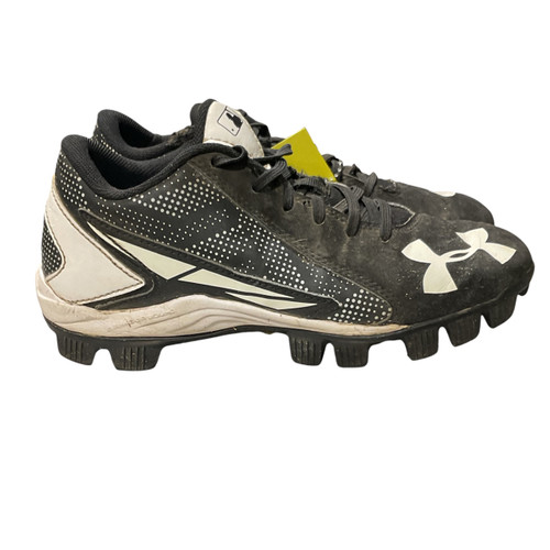 Vist Large View of Product Image Which is Used Under Armour BB/SB CLEATS BB/SB Cleats Black Junior 02