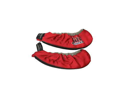 Vist Large View of Product Image Which is Used Elite Ice Skate Guard Red S/M