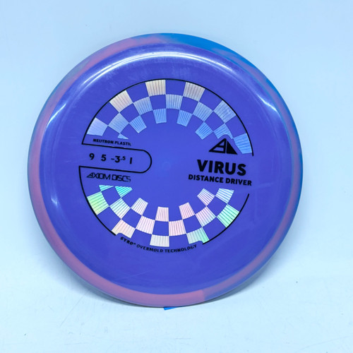 Vist Large View of Product Image Which is Used Axiom NEUTRON BALANCE Disc Golf Mid Range Purple 177g