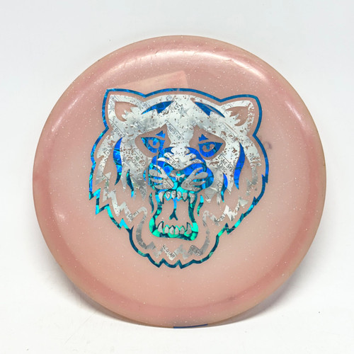 Vist Large View of Product Image Which is Used Lone Star Disc BRAVO BEARKAT Disc Golf Mid Range Pink 174g