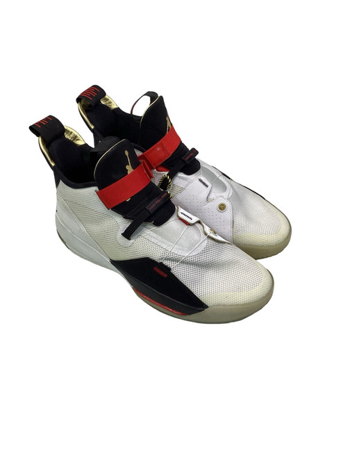 Vist Large View of Product Image Which is Used Jordan XXXIII FUTURE OF FLIGHT Basketball Shoes M White Senior 13
