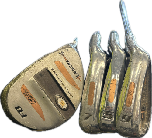 Vist Large View of Product Image Which is Used LANCER LOW GRAVITY SOLE Jr Club Set RH 4 Piece