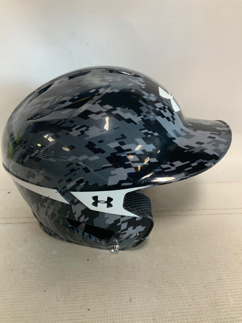 Vist Large View of Product Image Which is Used Under Armour RAC010 Batting Helmet No Mask Grey SM