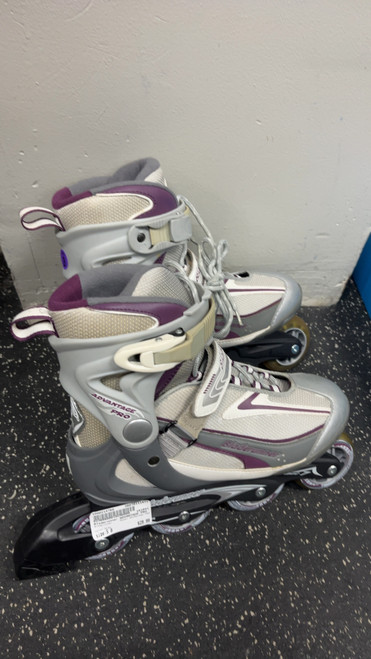 Vist Large View of Product Image Which is Used Bladerunner ADVANTAGE PRO Senior Roller Quad Skates Grey Senior 8