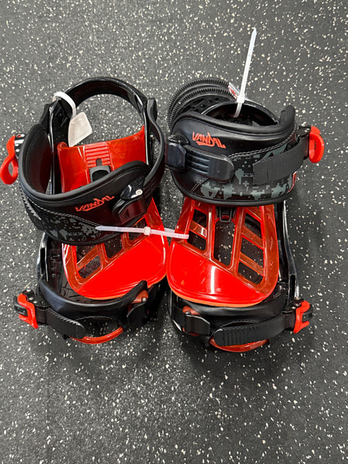 Vist Large View of Product Image Which is Used K2 VANDAL Boys Binding Only Red MD