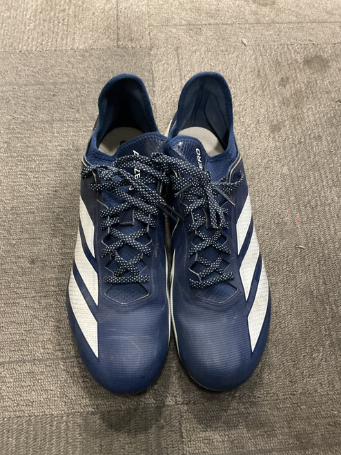 Vist Large View of Product Image Which is Used Adidas ADIZERO Adult FB Cleats Navy Blue Senior 13