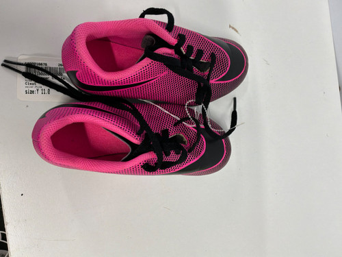 Vist Large View of Product Image Which is Used Nike Soccer Cleats Pink Youth 11.0