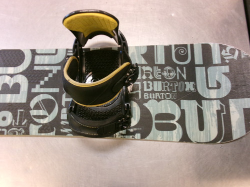 Vist Large View of Product Image Which is Used Burton CRUZER Mens Board/Bindings Black 155 cm