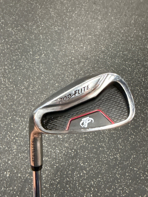Vist Large View of Product Image Which is Used Top Flite STAINLESS Mens Individual Iron LH 9 Iron