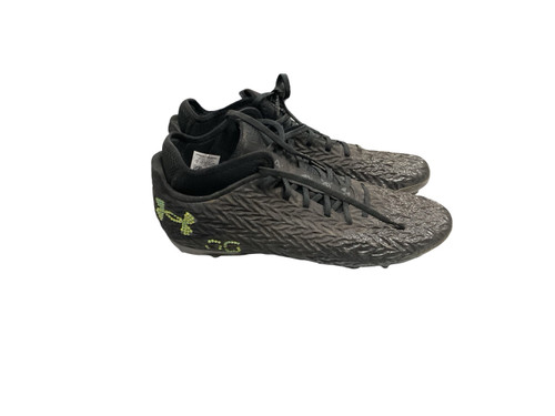 Vist Large View of Product Image Which is Used Under Armour Adult FB Cleats Black Senior 12