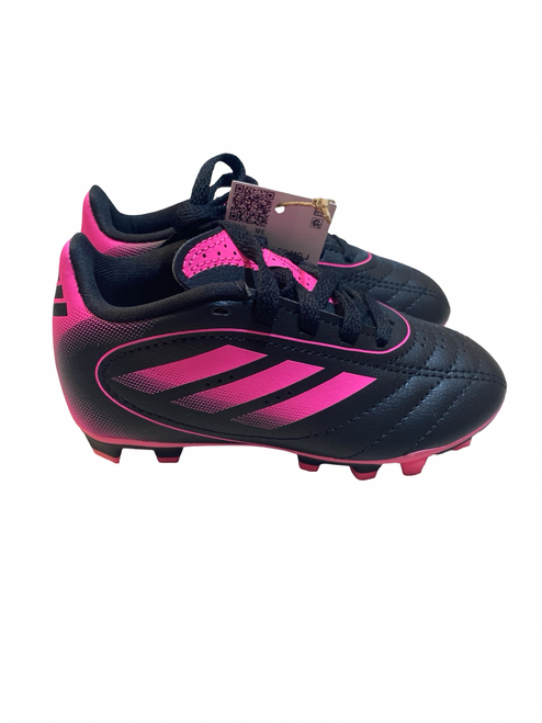 Vist Large View of Product Image Which is New Adidas JH6644 GOLETTO IX FG/MG J Soccer Cleats Pink Youth 08.0
