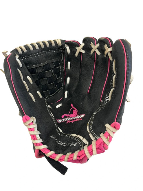 Vist Large View of Product Image Which is Used Worth Storm 11" RHT SB Fastpitch Gloves