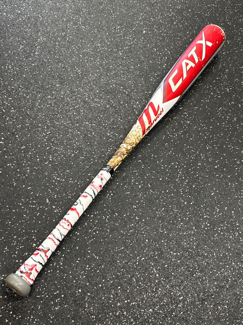 Vist Large View of Product Image Which is Used Marucci CAT X MSBCX5 BB/SB USSSA 2 3/4 Bat 32"