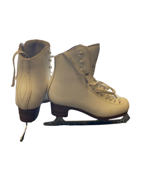 Vist Large View of Product Image Which is Used Jackson ARTISTE Girls Figure Skate White Youth 13.5
