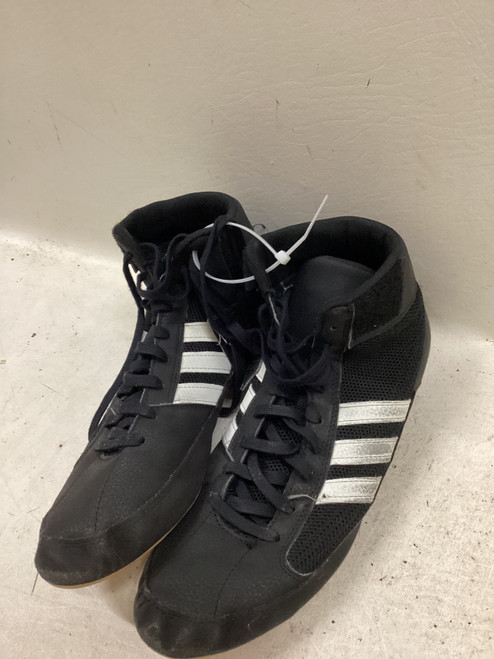 Vist Large View of Product Image Which is Used Adidas Wrestling Shoes Black Senior 11.5