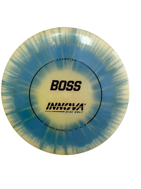 Vist Large View of Product Image Which is Used Innova Champion Boss 175g Disc Golf Driver