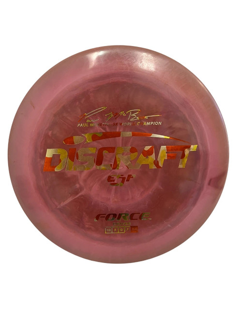 Vist Large View of Product Image Which is Used Discraft ESP Force 176g Disc Golf Driver