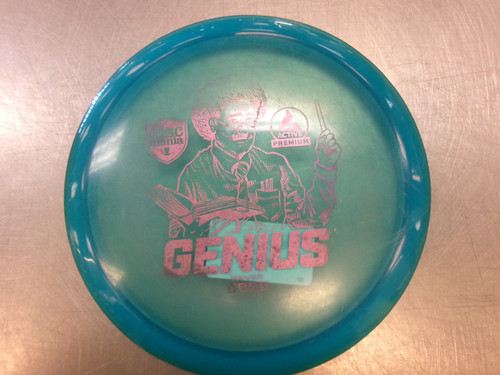 Vist Large View of Product Image Which is Used Discmania GENIUS Disc Golf Driver Royal Blue