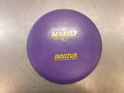 Vist Large View of Product Image Which is Used Innova MAKO3 Disc Golf Mid Range Purple