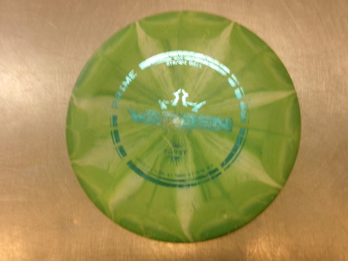 Vist Large View of Product Image Which is Used Dynamic Discs WARDEN Disc Golf Putter Green