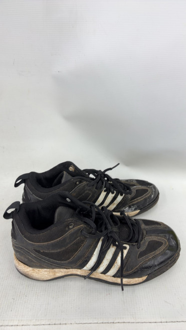 Vist Large View of Product Image Which is Used Adidas BASEBALL CLEAT BB/SB Cleats Black Junior 04.5