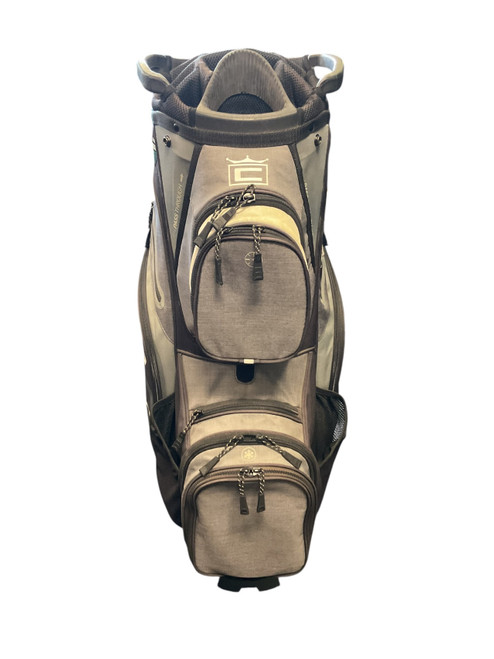 Vist Large View of Product Image Which is Used Cobra 14 WAY CART BAG Mens Cart Bag Grey