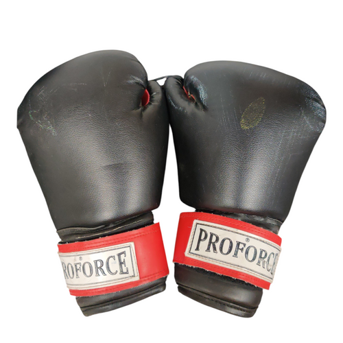 Vist Large View of Product Image Which is Used Boxing Gloves Black Senior
