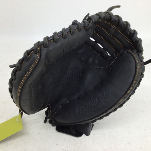 Vist Large View of Product Image Which is Used Rawlings RENEGADE 31.5 IN RHT CATCHERS GLOVE BB/SB Catchers RH Throw Black 31 1/2"