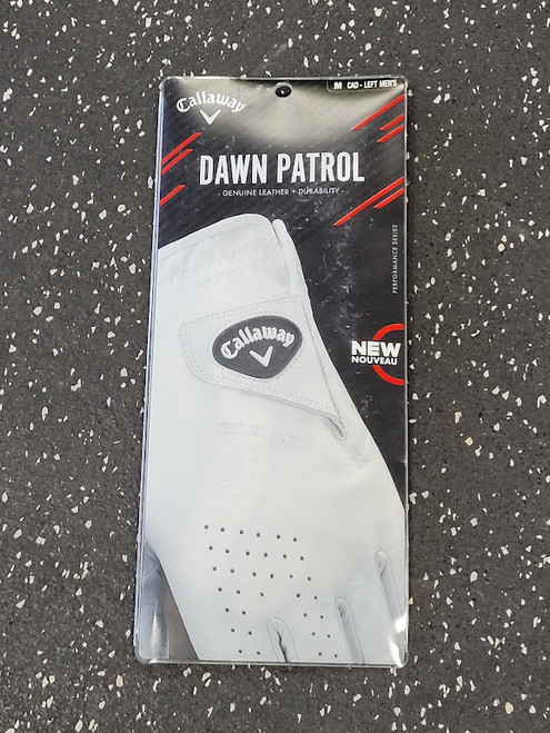 Vist Large View of Product Image Which is Callaway DAWN PATROL LEATHER GLOVE L Field Equipment