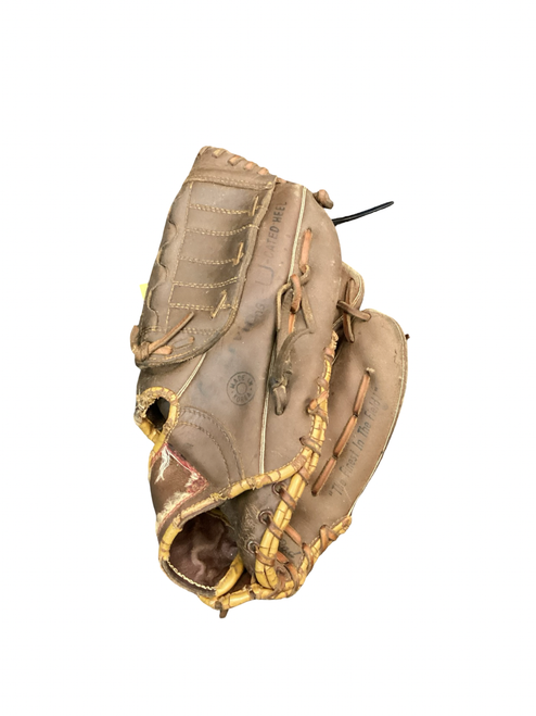 Vist Large View of Product Image Which is Used Rawlings REGGIE JACKSON 1059 BB/SB Glove RH Throw Brown 11"