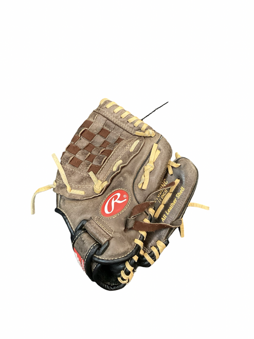 Vist Large View of Product Image Which is Used Rawlings HIGHLIGHT SERIES H110BRNC BB/SB Glove RH Throw Brown 11"