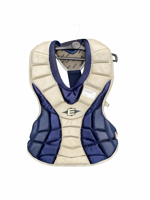 Vist Large View of Product Image Which is Used Easton BIO-DRI Catchers Chest Protector Navy Blue Adult