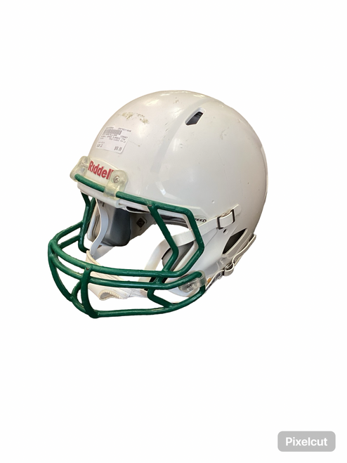 Vist Large View of Product Image Which is Used Riddell SPEED CLASSIC YTH LG FB Helmet White LG